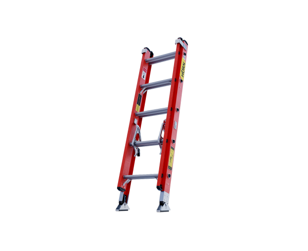 ESCALERA EXTENSION 10 PASOS FIBRA DE VIDRIO