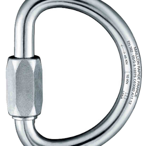 Maillón aleación aluminio semicircular Marca Petzl