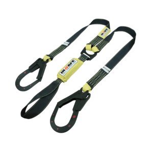 Eslinga en Y con Absorbedor para Arco Eléctrico y Argolla en Reata IN 8021-2ARC