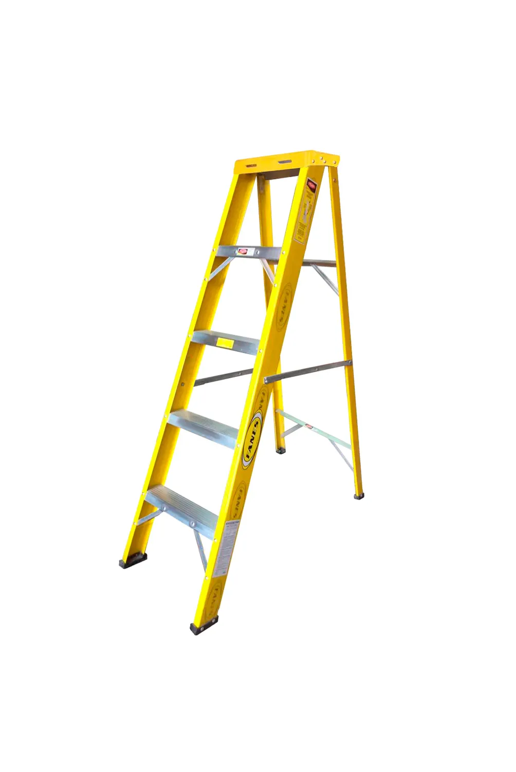 Escalera de Tijera en Fibra de Vidrio Fanes - 5 Peldaños